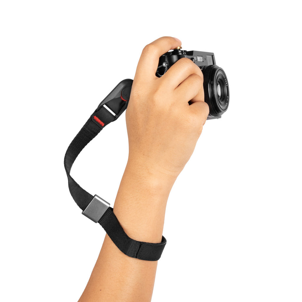 (image), Black cuff fits on the wrist with the aluminum adjuster, CF-BL-3, black