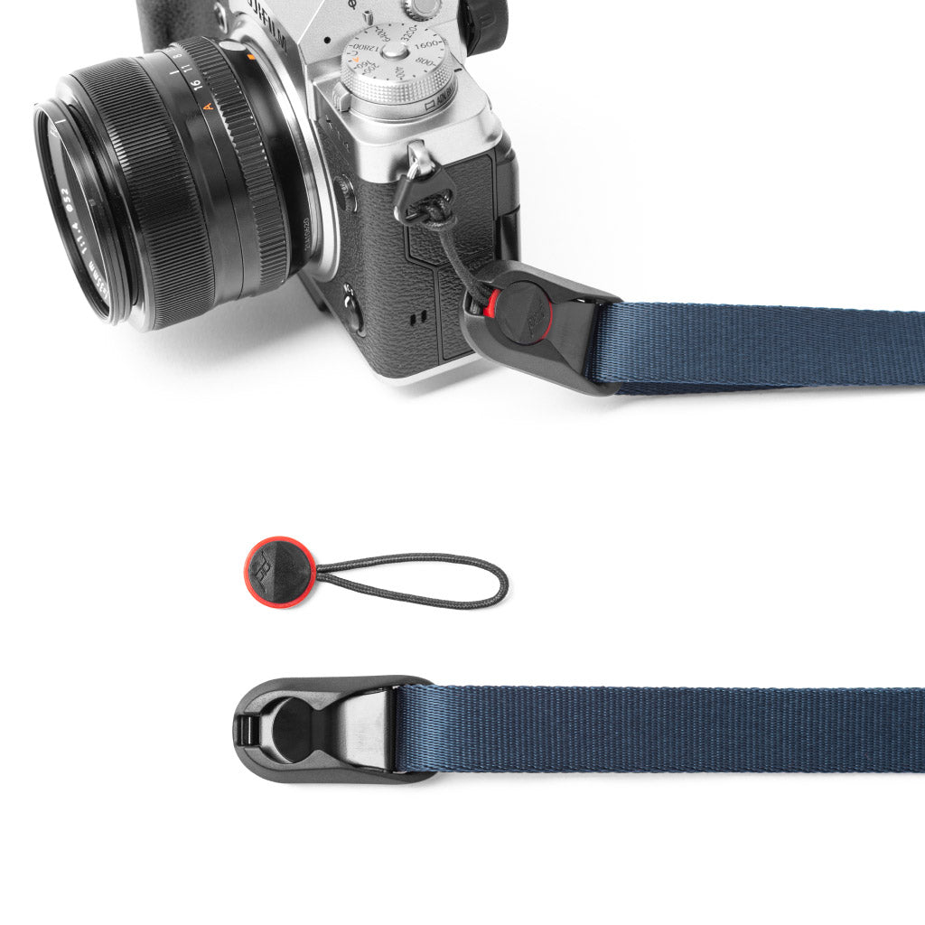 (image), Midnight Leash connected to the camera with anchor links, L-MN-3, midnight