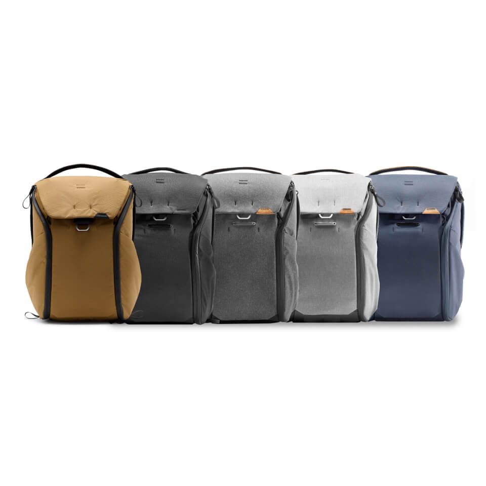 no-show, Hero image for 4 colorways of Everyday Backpack