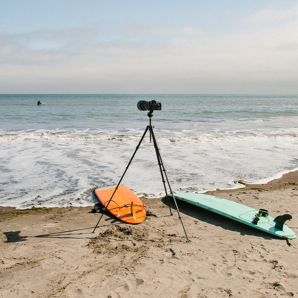 (image), Tripod setup at the shore, TT-CB-5-150-AL-1, aluminum