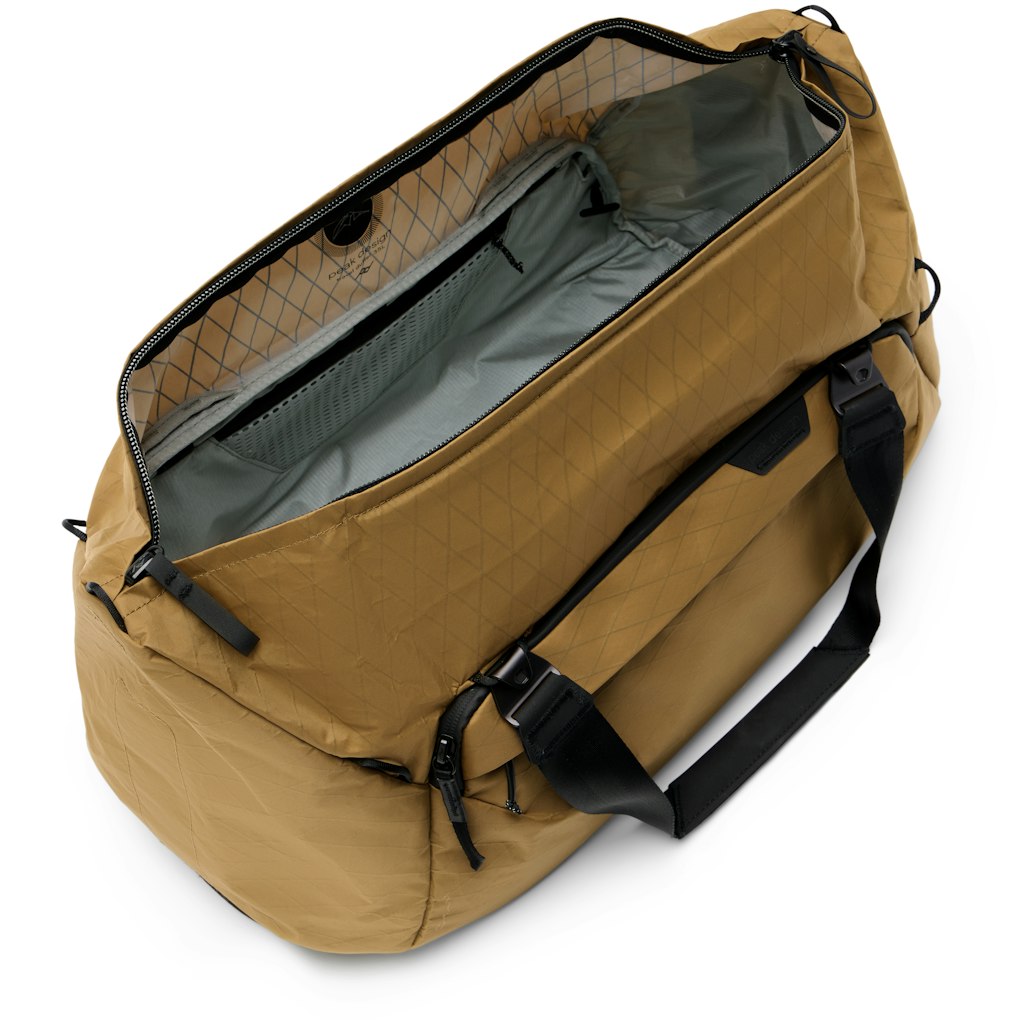 (image), 35L Coyote Travel Duffel top zip, BTRD-35-CY-2, coyote