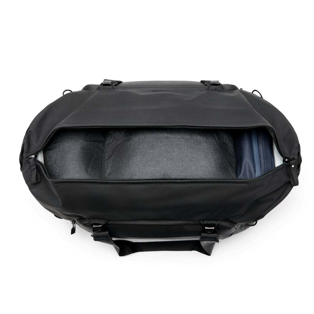 (image), inside of the bag with packing cubes and camera cube, BTRD-50-BK-1, black