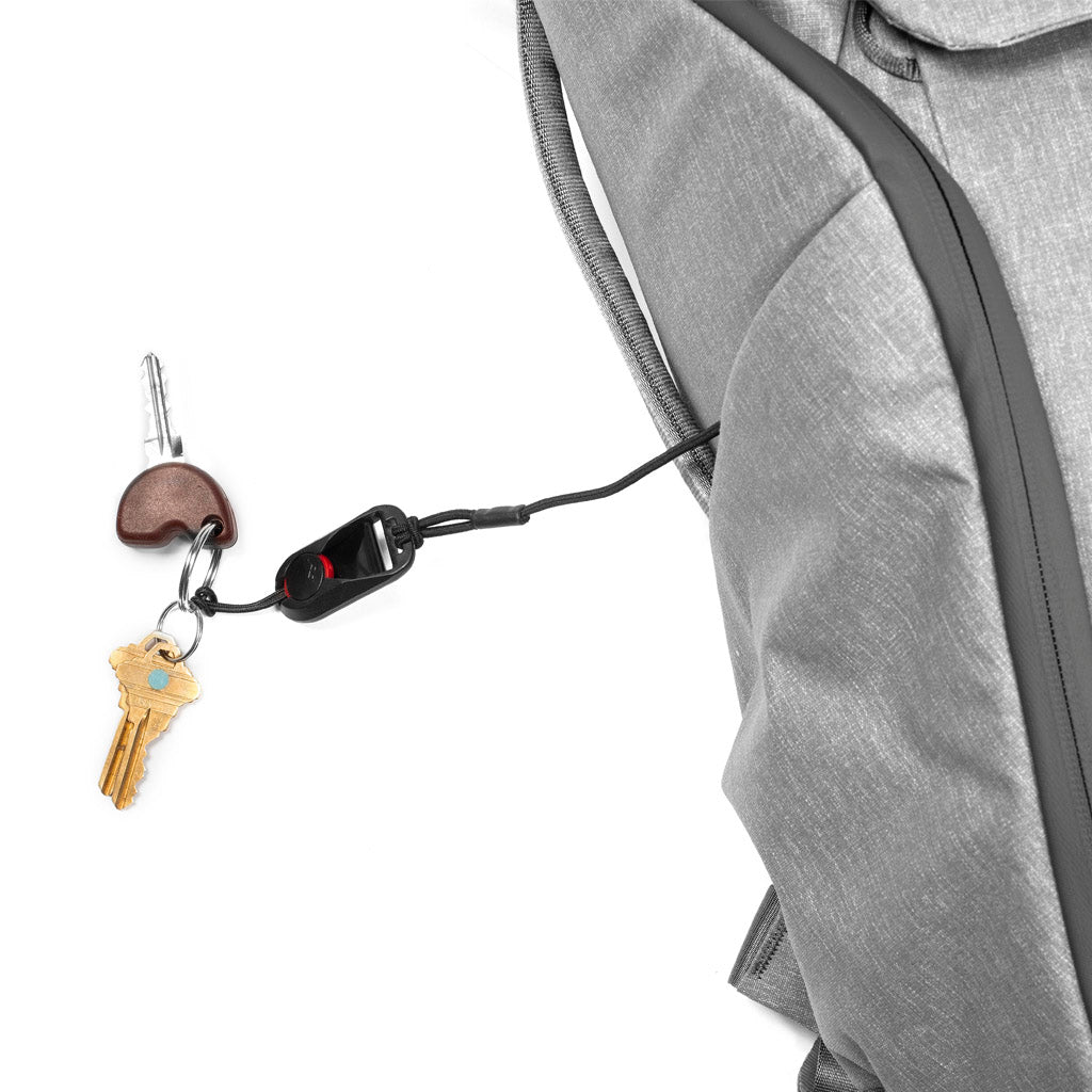 (image), Key Tether on Ash Everyday Backpack, BED-KT-2