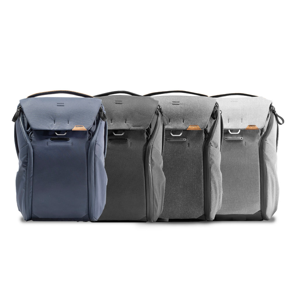 no-show, Hero image for 4 colorways of Everyday Backpack