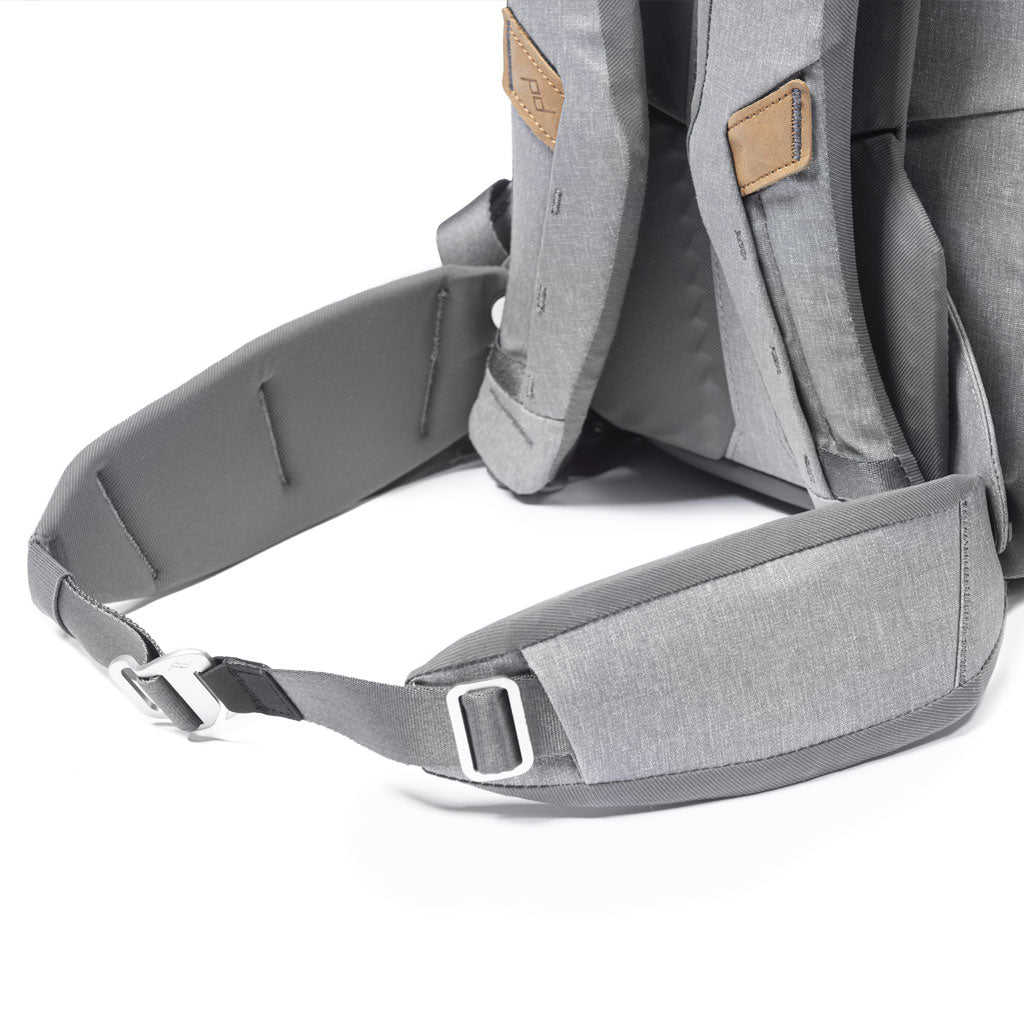 (image), Ash Hip Belt connected on the backpack, BEDHB-52-AS-2