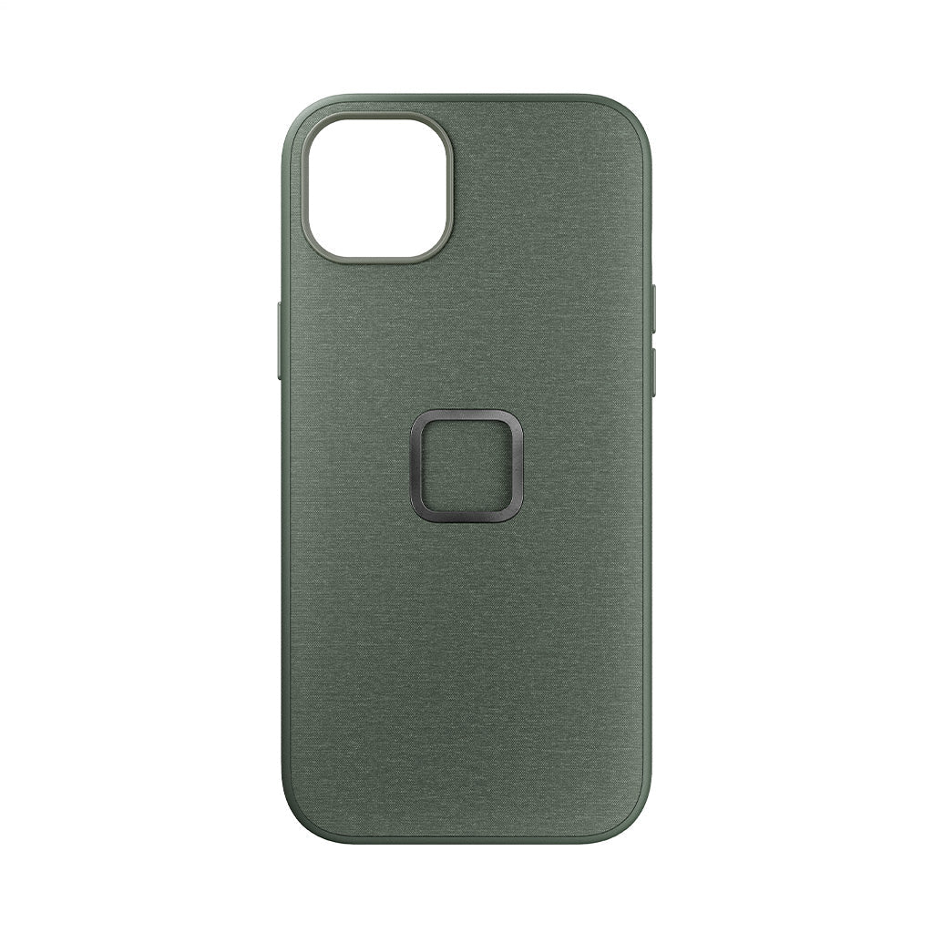 (image), A sage colored Everyday case for iPhone 15 Plus with magnetic lock, M-MC-BJ-SG-1