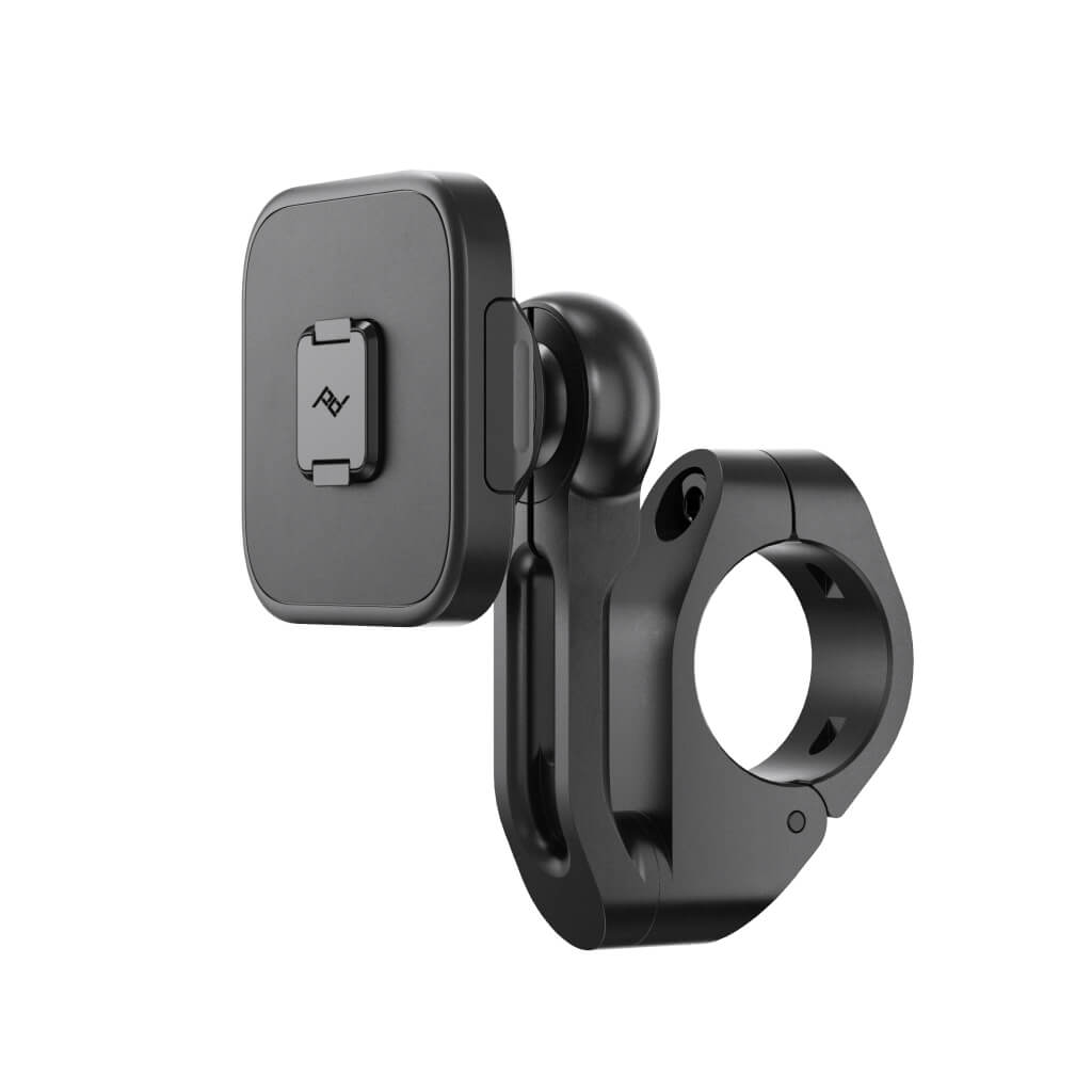 (image), Motorcycle Bar Mount v2 Non-Charging Locking, M-MM-AB-BK-2