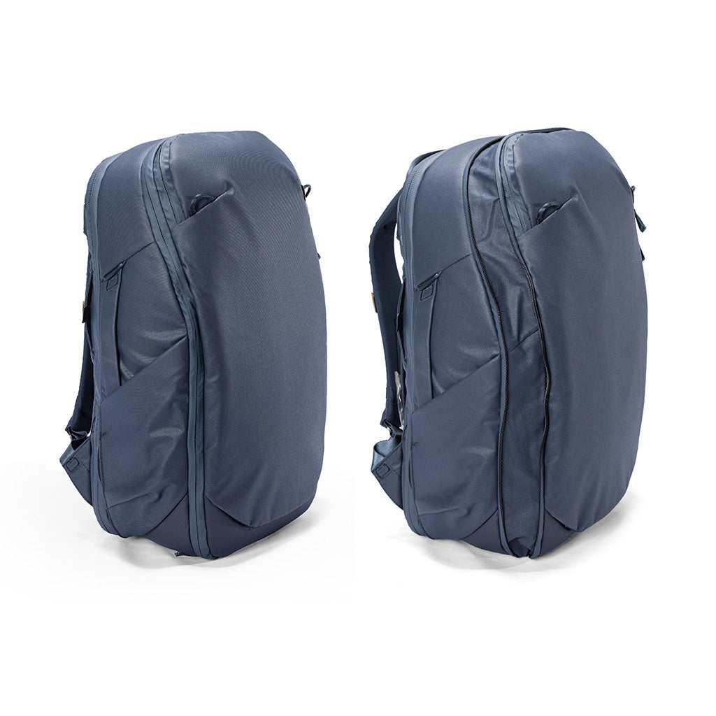 (image), Midnight 30L Travel Backpack when expanded, BTR-30-MN-1