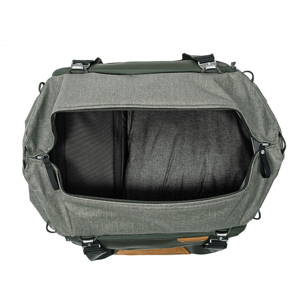 (image), 35L duffel bag with the camera cube and packing cube, BTRD-35-SG-1, sage