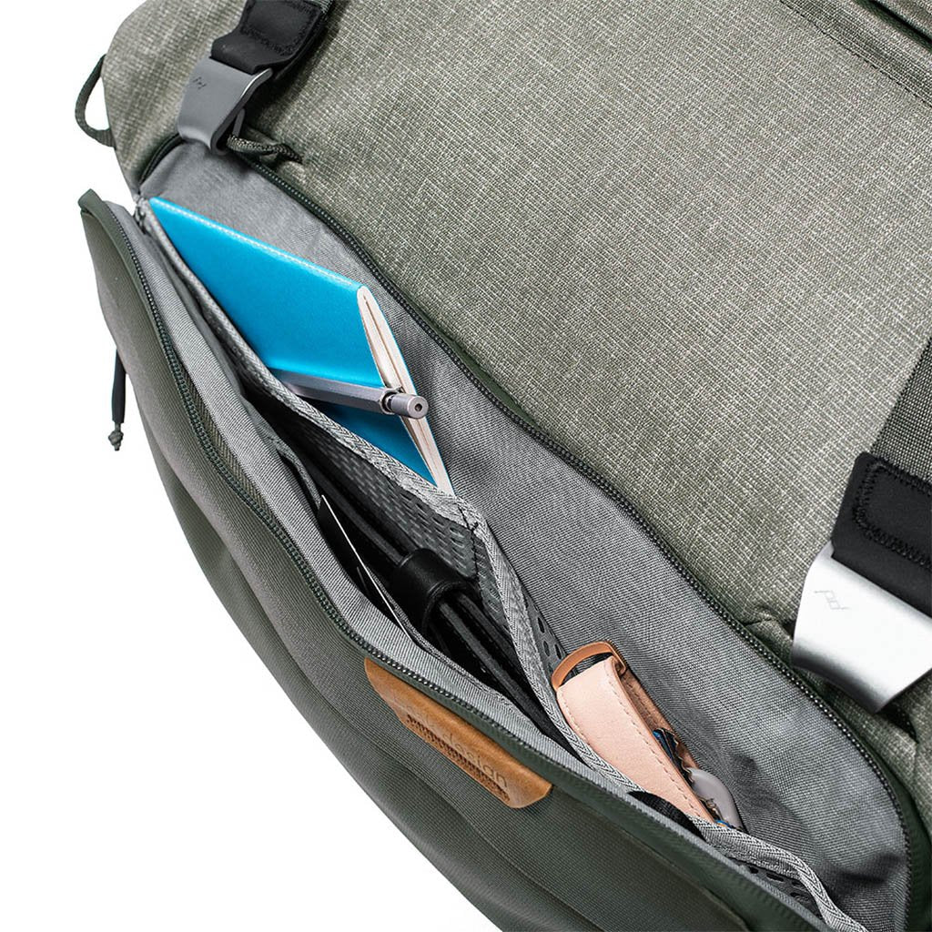 (image), side zip with your notebook, BTRD-35-SG-1, sage