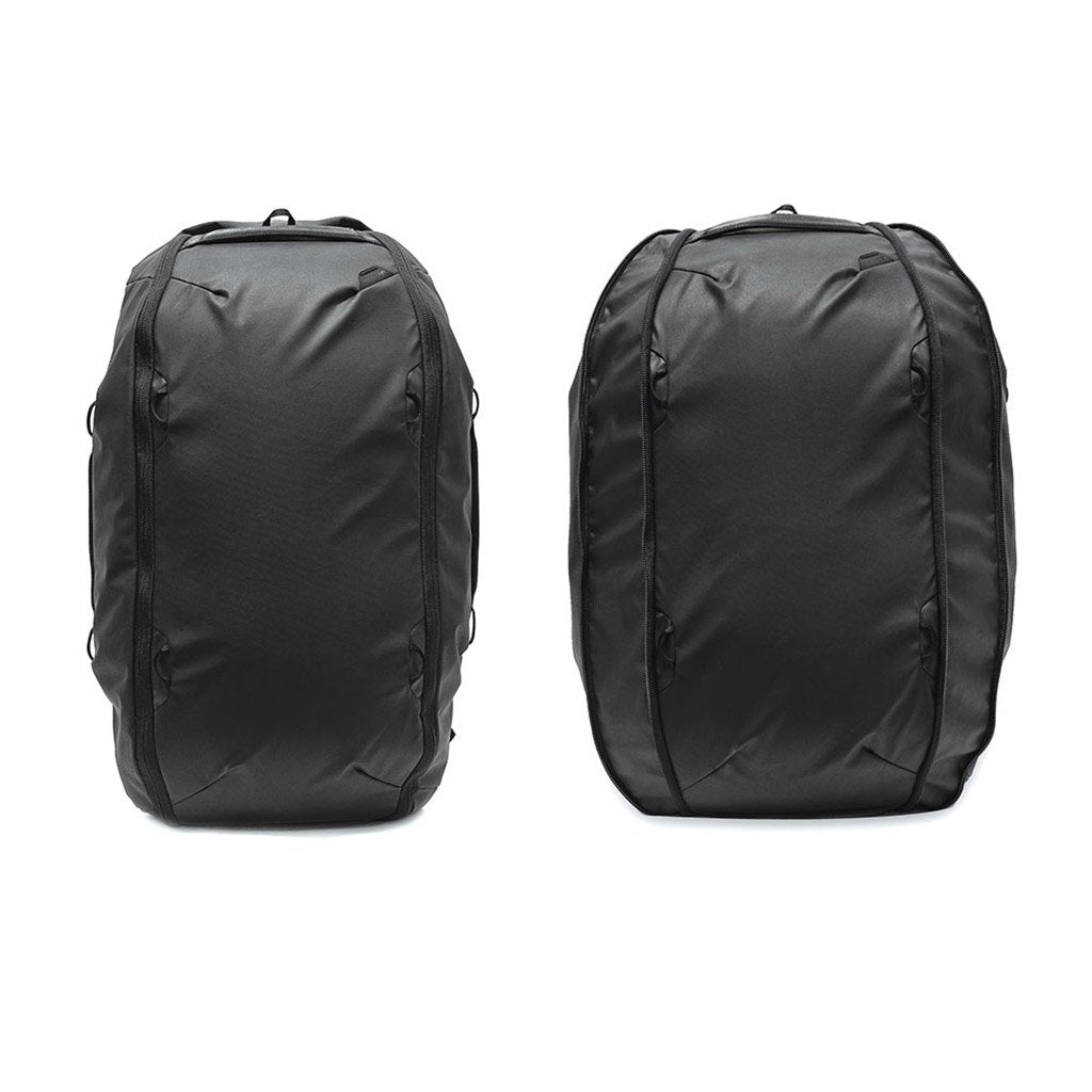 (image), Black DuffelPack when Compressed and Expanded, BTRDP-65-BK-1, black